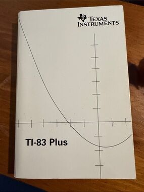 Texas Instruments White TI-83 Plus Graphing Calculator Guide